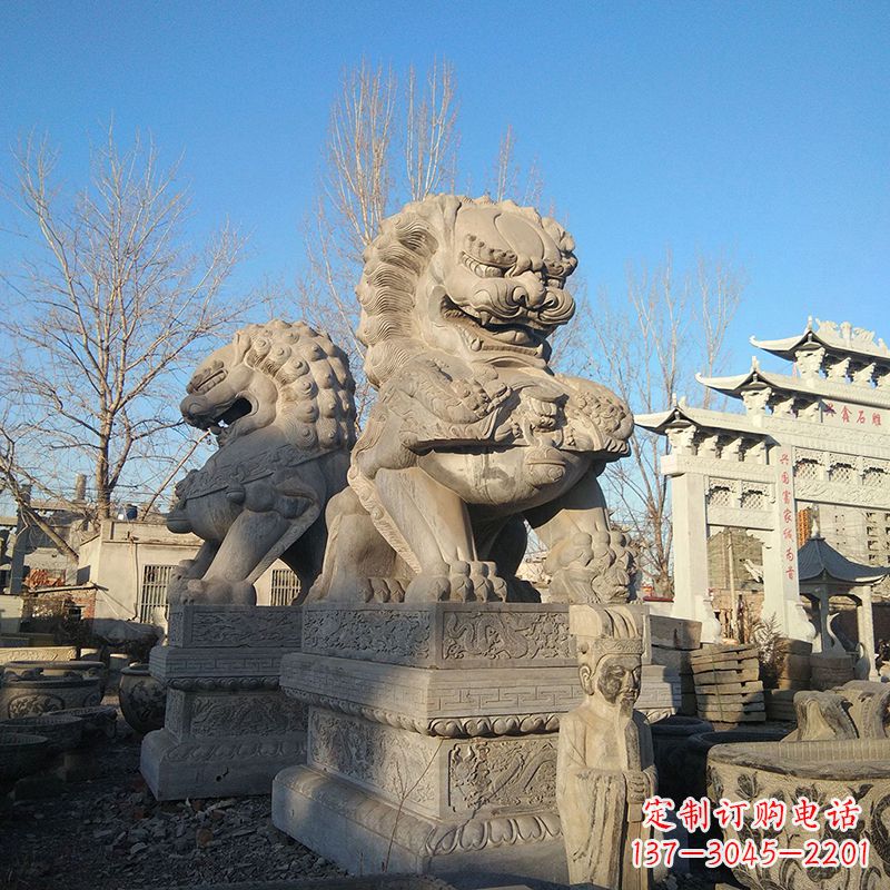 莆田新室内装饰狮子雕塑