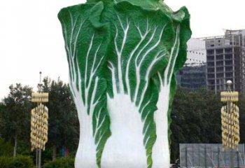 莆田白菜雕塑-公园园林仿真植物景观