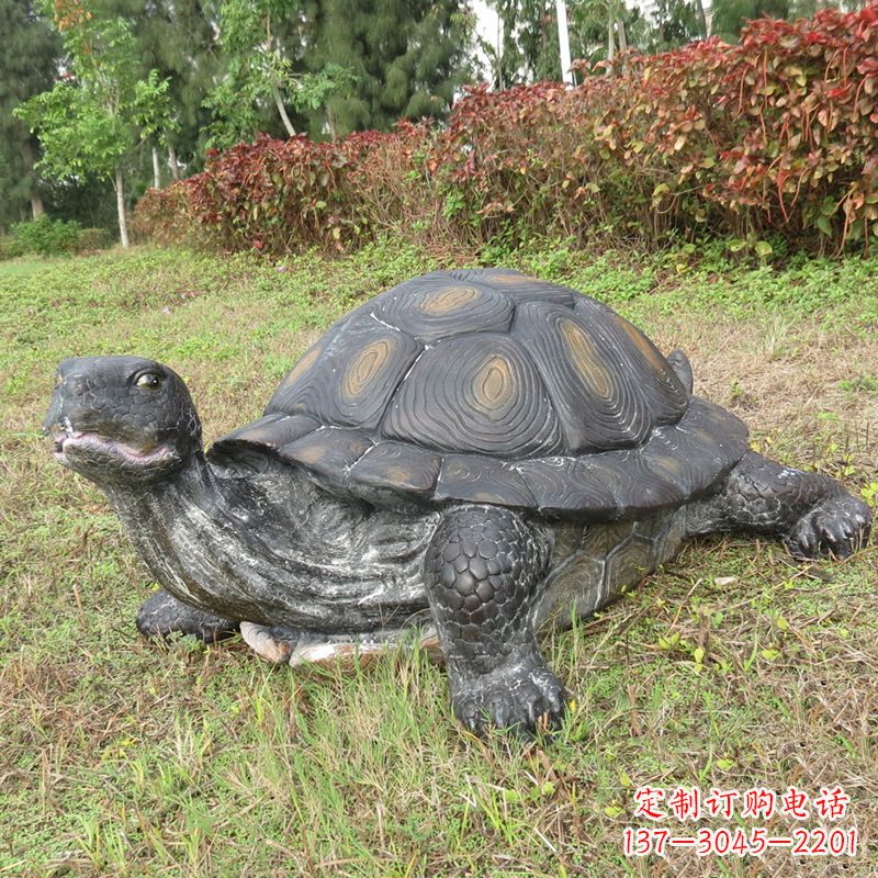 莆田玻璃钢乌龟雕塑传承古老文化