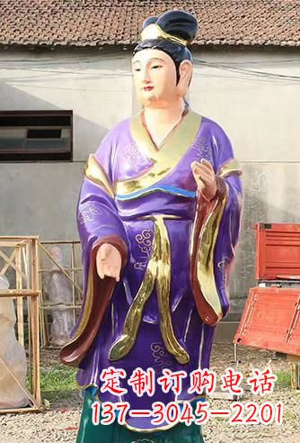 莆田玻璃钢宗教庙宇彩绘八仙神像