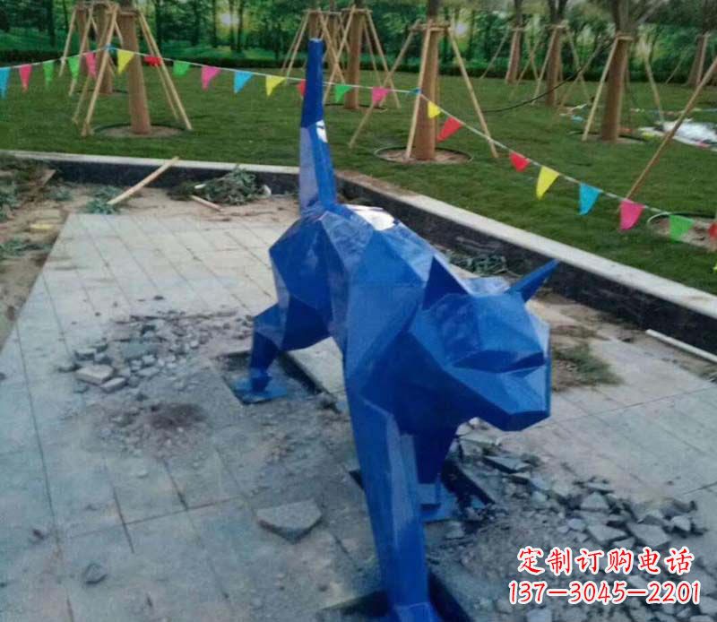 莆田不锈钢动物雕塑