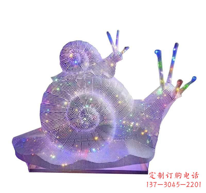 莆田不锈钢蜗牛雕塑一件精美的艺术品
