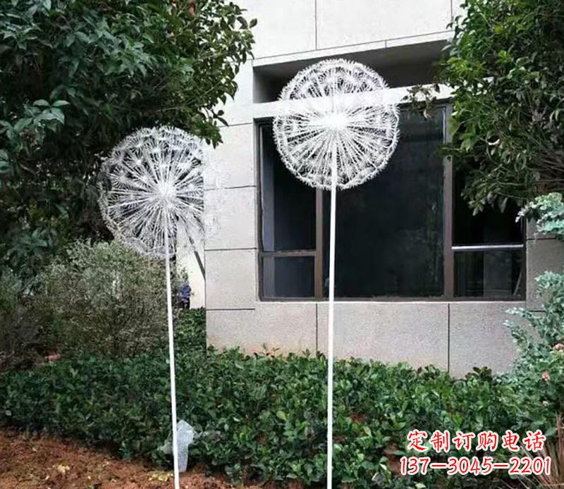 莆田不锈钢蒲公英雕塑