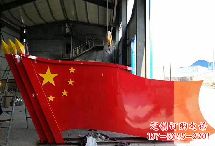 莆田不锈钢五星红旗传承着中国人民的荣耀