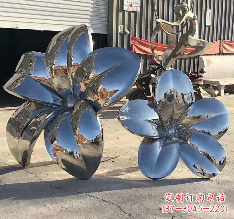 莆田不锈钢荷花雕塑美丽又耐用
