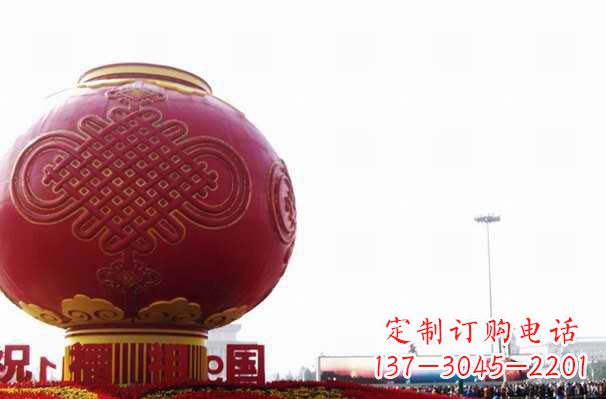 莆田不锈钢灯笼雕塑——美丽城市的艺术装饰