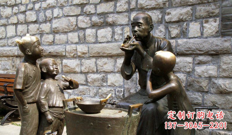 莆田糖果街的精美雕塑