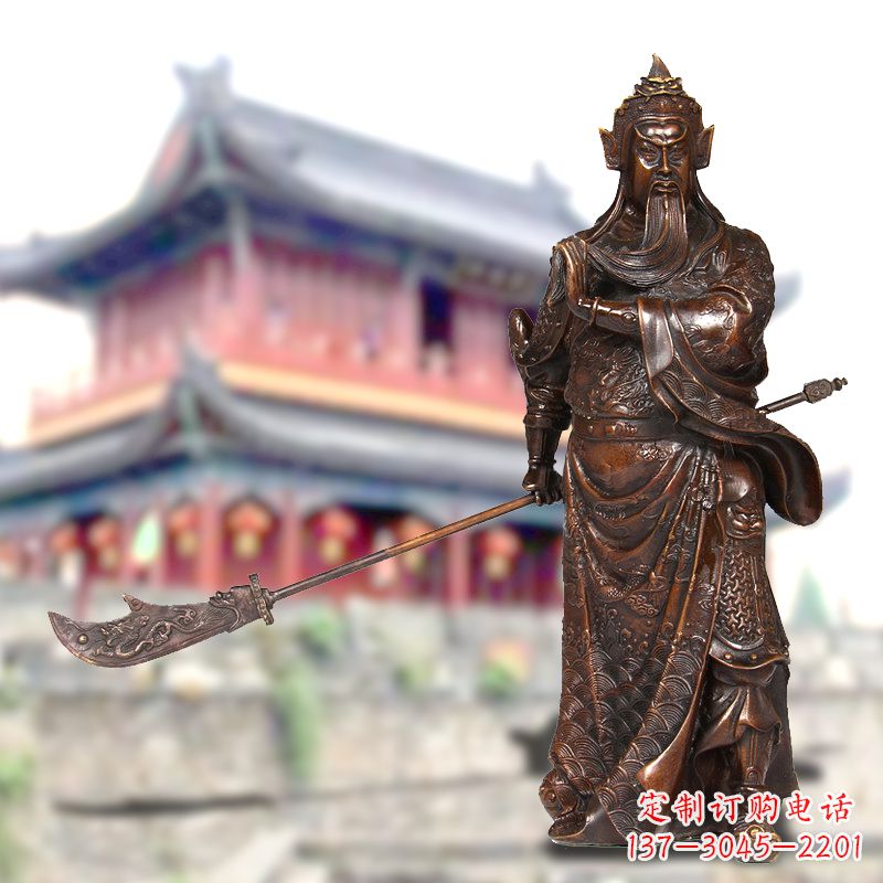 莆田关公铜像千秋英雄的传奇