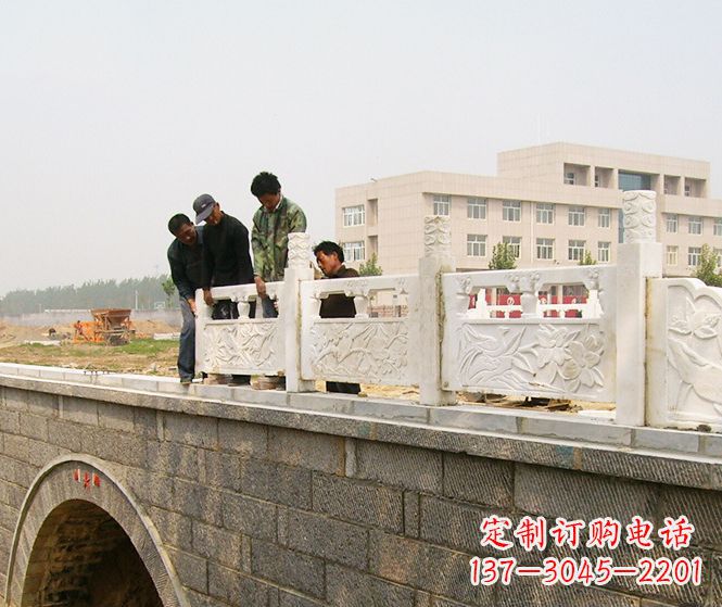 莆田大理石拱桥石雕栏板