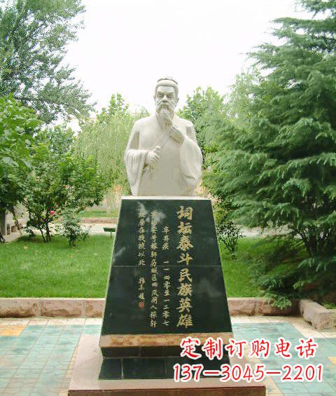 莆田古代名人雕塑,荟萃中国文化