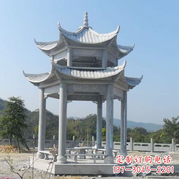 莆田高雅大理石凉亭雕塑
