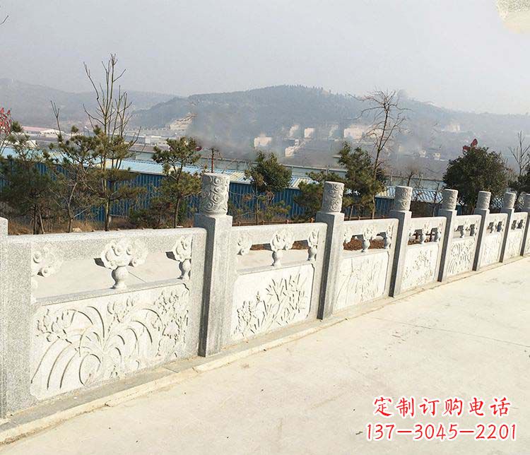 莆田大理石护城河栏板石雕