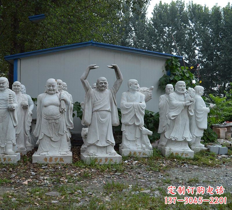 莆田大理石罗汉雕塑,高贵雅致