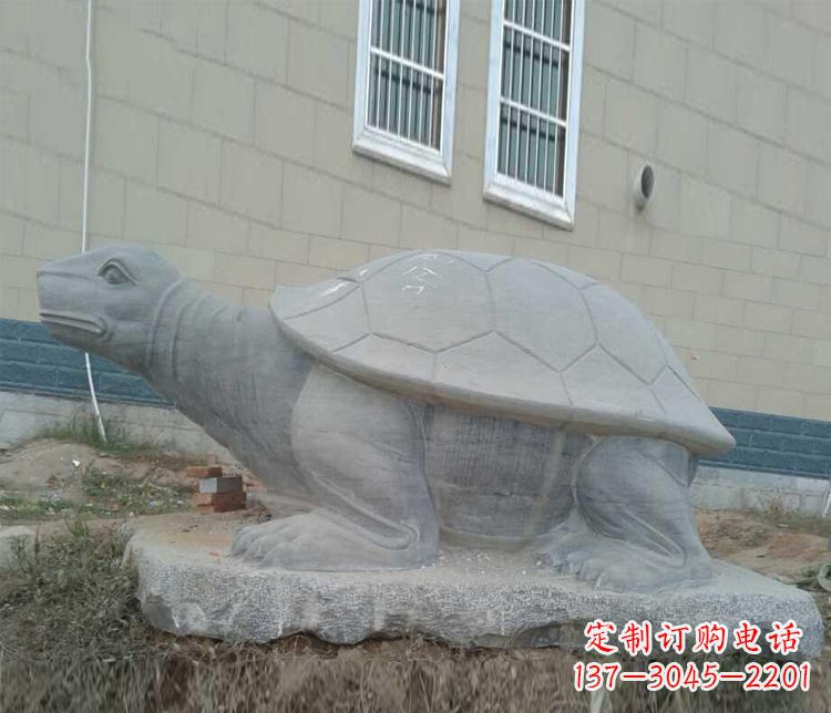 莆田大理石乌龟石雕精美的古典风格装饰