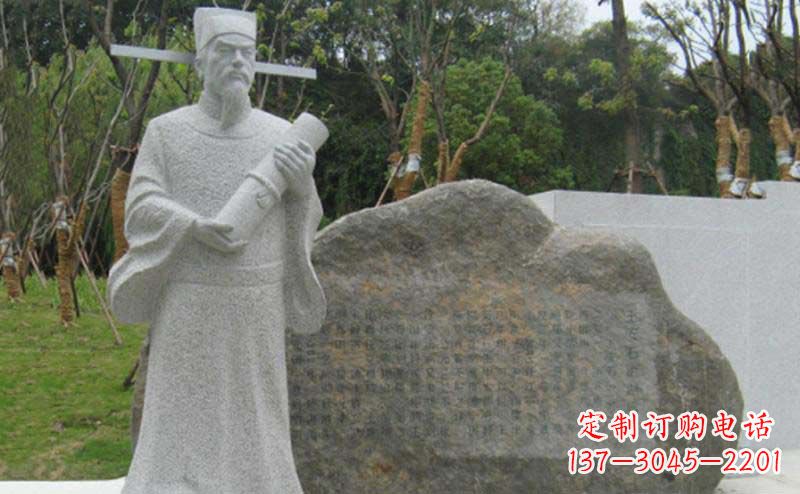 莆田精致大理石雕塑——传承王安石精神