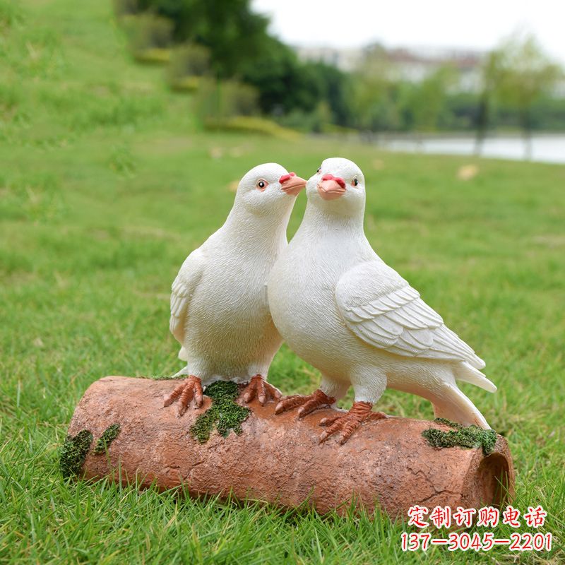 莆田精美大型和平鸽雕塑