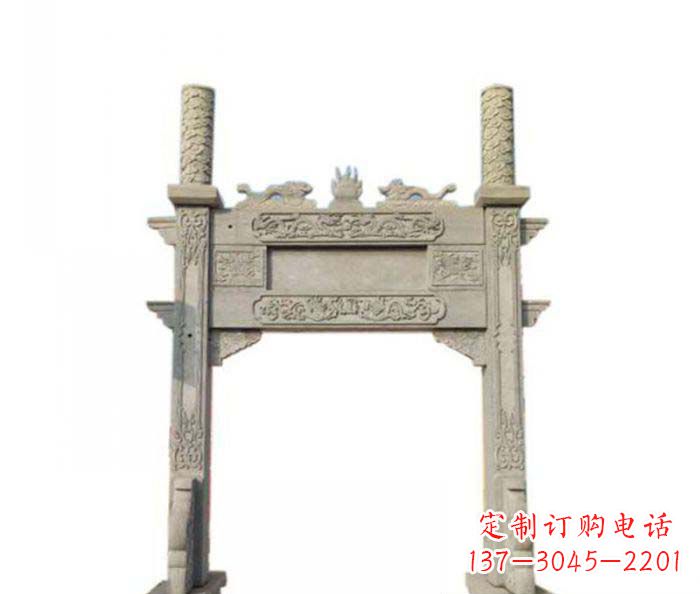 莆田产品名称中领雕塑-牌坊石雕