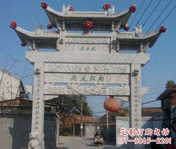 莆田优质大理石牌坊雕塑
