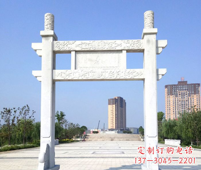 莆田单门景区石牌楼
