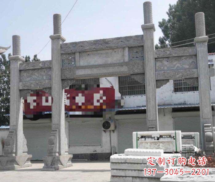 莆田道路大理石牌坊