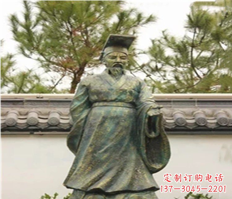 莆田青铜雕刻汉武帝铜雕