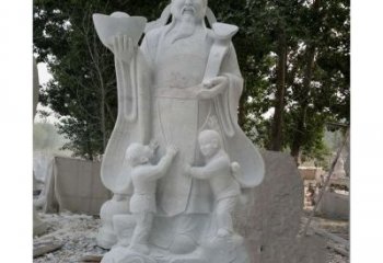 莆田大理石财神雕塑——守护家庭繁荣