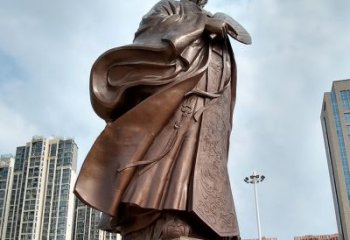 莆田珍贵的雕塑艺术--诸葛亮卧龙先生