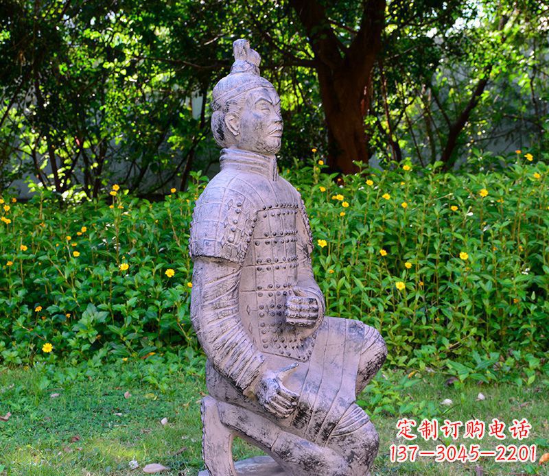 莆田仿古兵马俑公园景观石雕