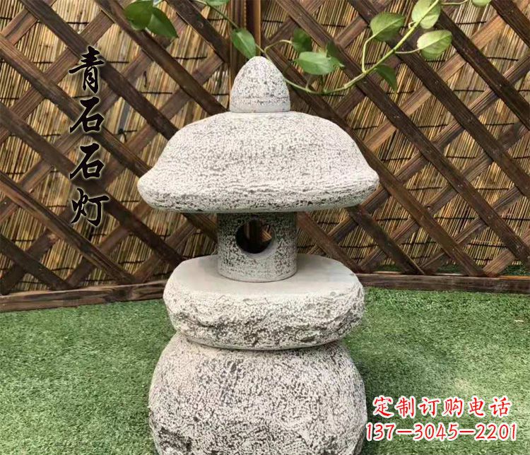 莆田仿古石灯公园照明灯石雕