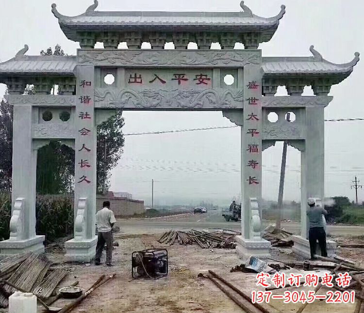 莆田仿古石牌坊石雕