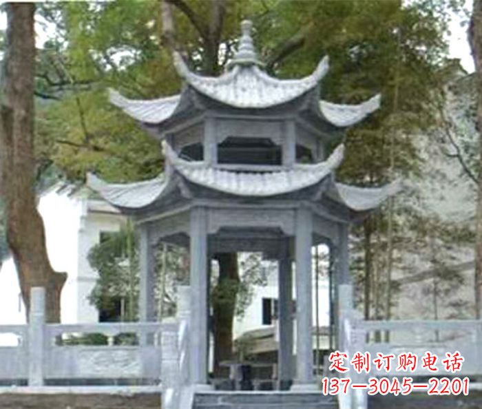 莆田中领雕塑凉亭石雕——传承古典精髓,融情于雕塑之中