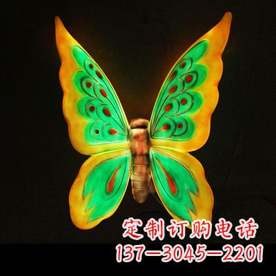 莆田闪耀蝴蝶,精致灯光雕塑
