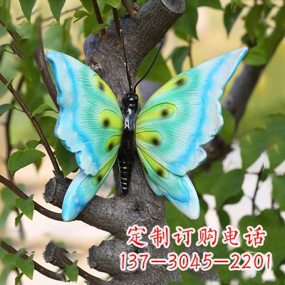 莆田蓝色蝴蝶雕塑