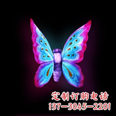 莆田璀璨发光蝴蝶雕塑