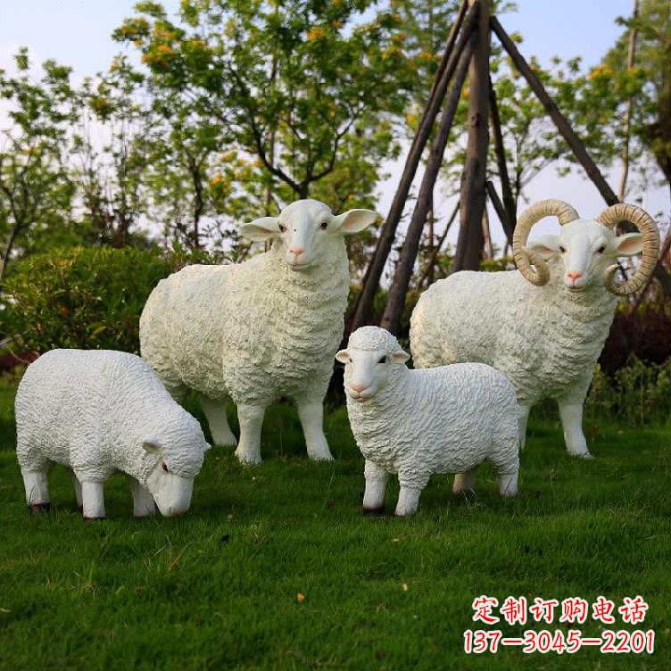 莆田精美玻璃钢动物雕塑