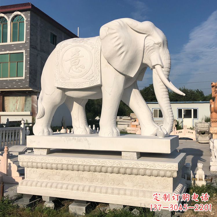 莆田佛教石雕大象