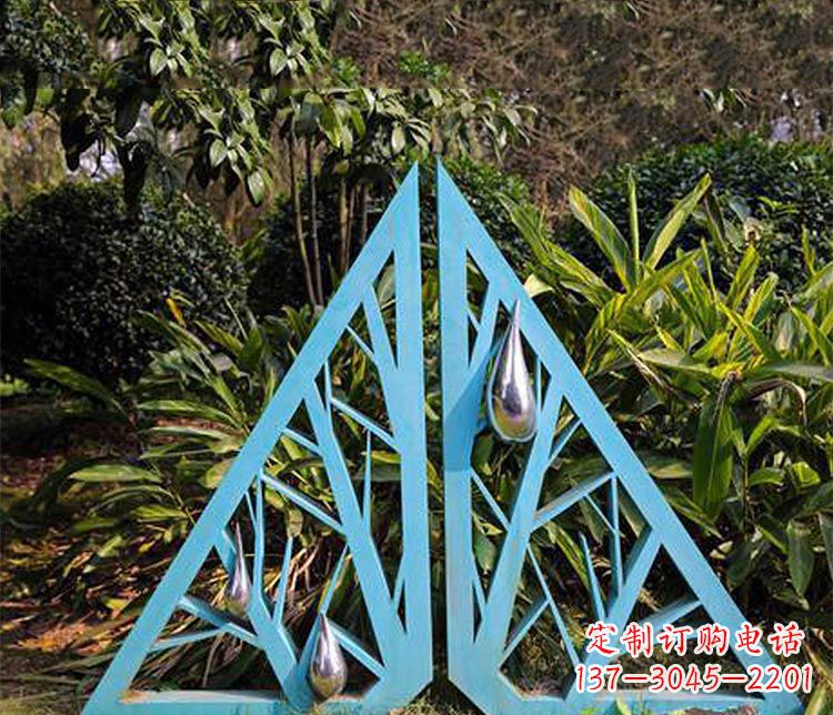 莆田公园不锈钢树枝景观雕塑