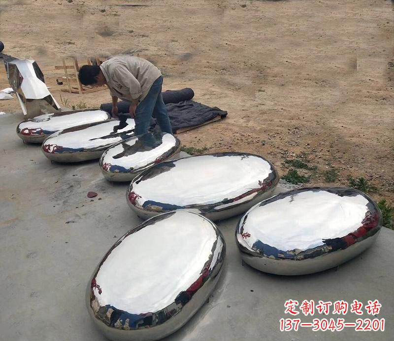 莆田中领雕塑水滴形艺术雕塑
