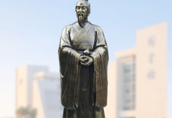 莆田仿铜玻璃钢扁鹊雕塑