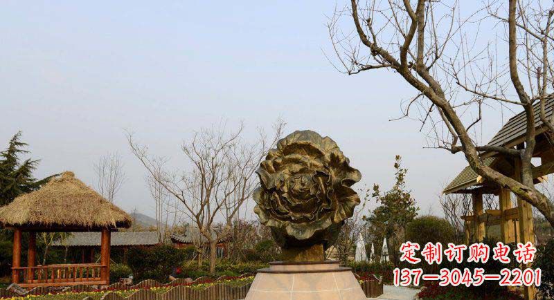 莆田公园大白菜景观铜雕