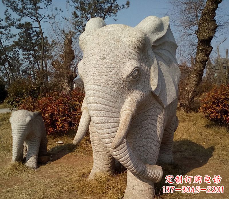 莆田精美大象雕塑