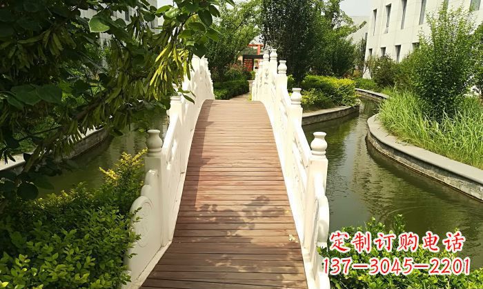 莆田公园汉白玉石拱桥 (5)