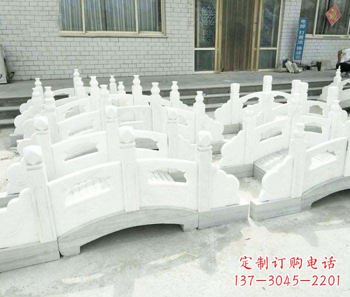 莆田专业定制大理石拱桥雕塑