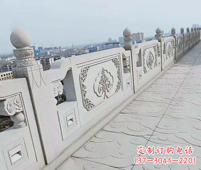 莆田精美大理石栏板雕塑