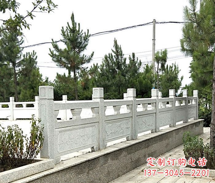 莆田大理石栏板石雕,构筑公园景观
