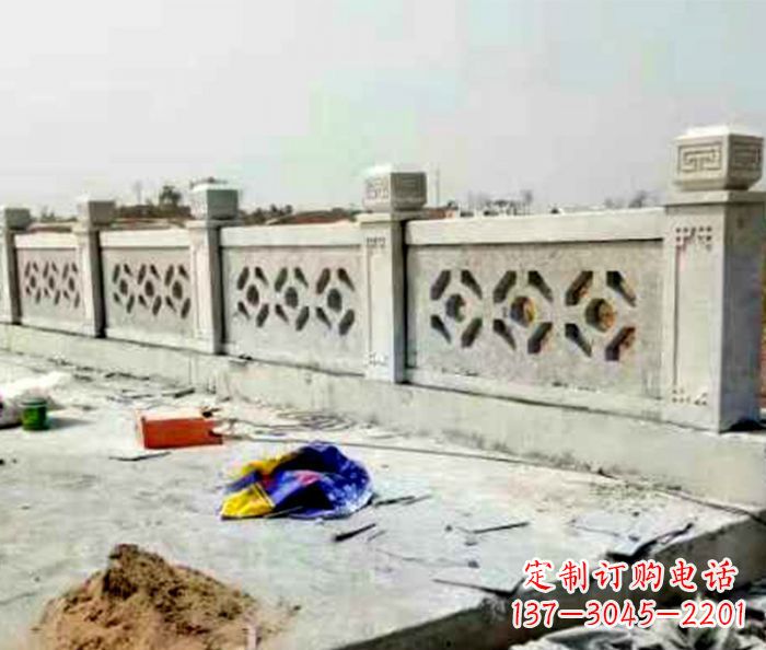 莆田公园大理石栏板石雕