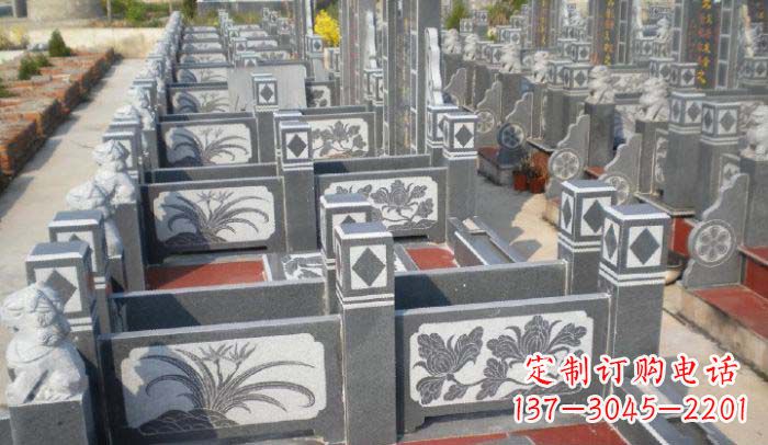 莆田浪漫传统的仿古石栏板雕塑