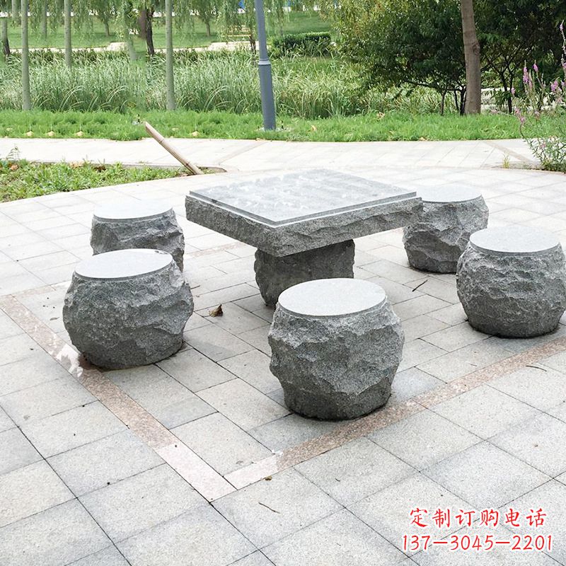 莆田公园石桌凳