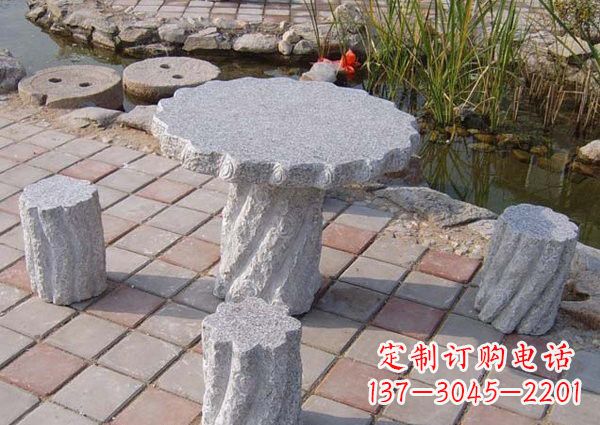 莆田公园石桌凳 (2)