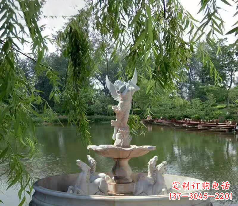 莆田公园天使景观石雕